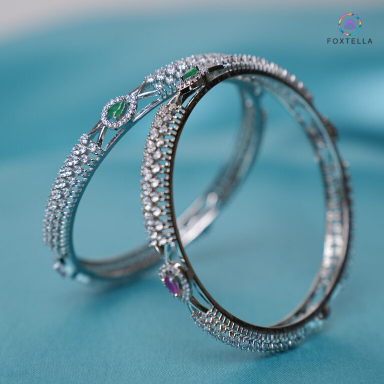 Nawabi Elegance AD Bangles