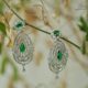 Emerald Glow Earrings