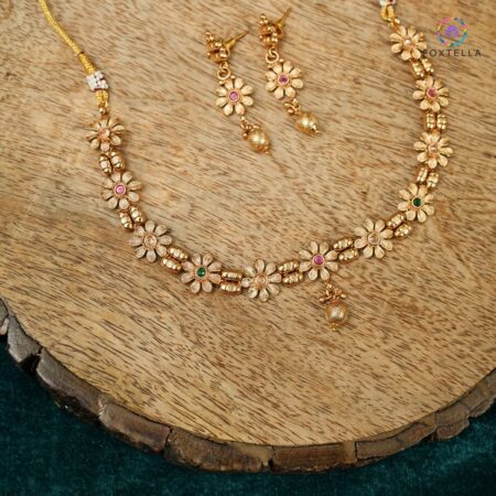 Floral Glow Necklace set