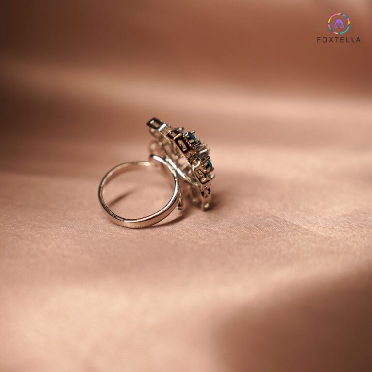 Turquoise Bloom Ring