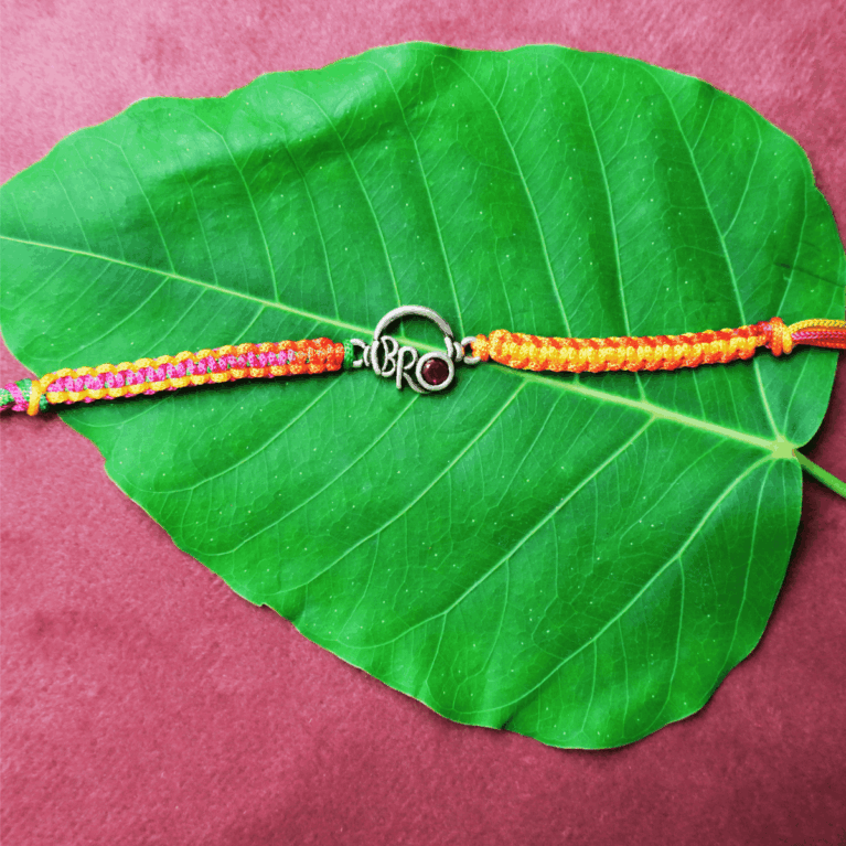 BRO B02 Rakhi-Silver Rakhi