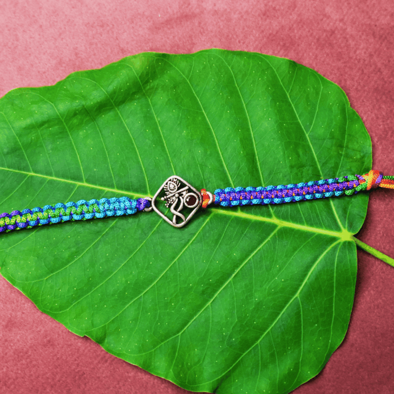 Kanha K01 Rakhi-Silver Rakhi